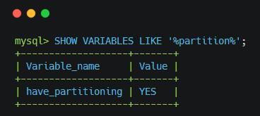 mysql table 6 - MySQL数据库分表与分区