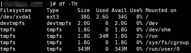 fdisk 01 - CentOS7挂载新的数据盘