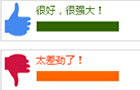 PHP+MySql+jQuery实现的“顶”和“踩”投票功能