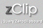 Zclip：复制页面内容到剪贴板兼容各浏览器